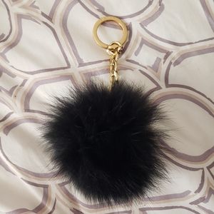 Michael Kors pom key chain